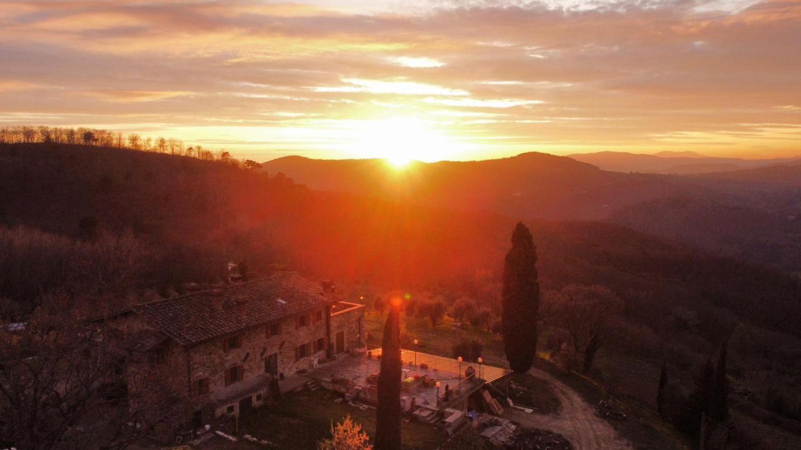 Agriturismo Prato Barone Rufina Eksteriør bilde
